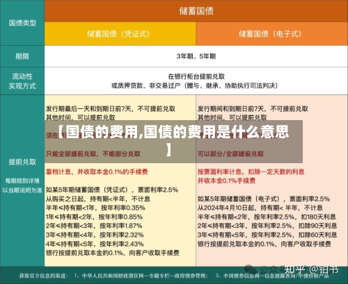 【国债的费用,国债的费用是什么意思】