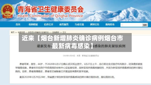 近来【烟台新增肺炎确诊病例烟台市最新病毒感染】-第1张图片