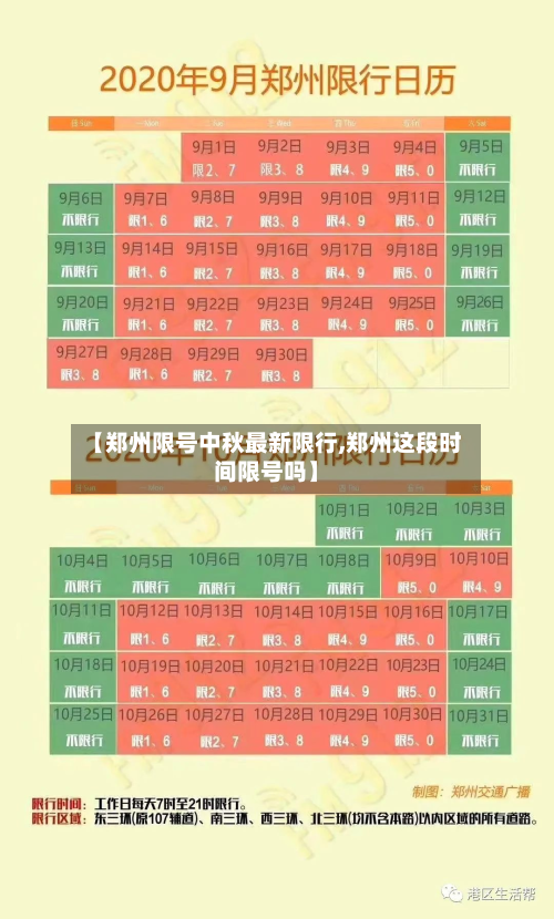 【郑州限号中秋最新限行,郑州这段时间限号吗】