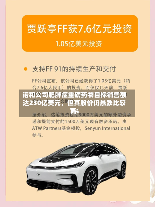 诺和公司肥胖症重磅药物目标销售额达230亿美元，但其股价仍暴跌比较高7%-第1张图片