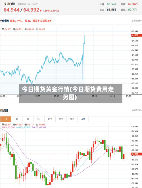 今日期货黄金行情(今日期货费用走势图)
