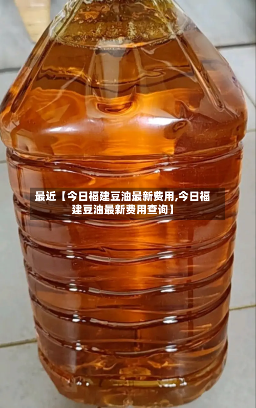 最近【今日福建豆油最新费用,今日福建豆油最新费用查询】
