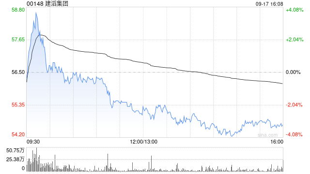 建滔集团获Hallgain Management Limited增持20万股 每股作价约53.98港元